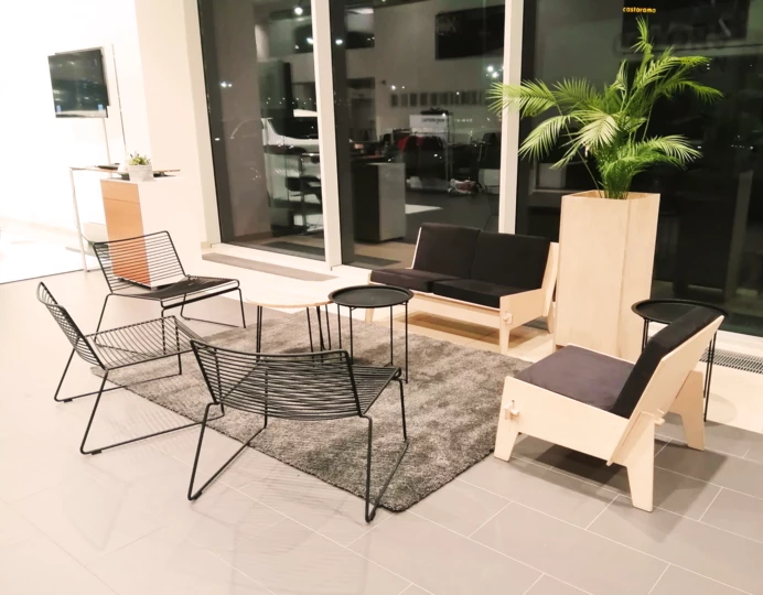 ZERO WASTE SOFA BLACK