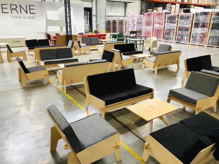ZERO WASTE SOFA BLACK