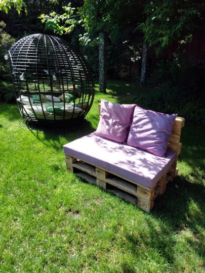 NATURAL SOFA PURPLE