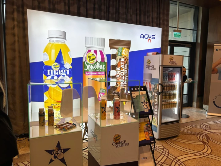 3 x 3 m großer Stand mit einem Ständer
