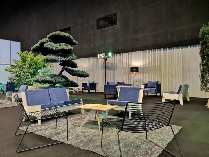 ZERO WASTE SOFA BLUE