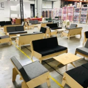 ZERO WASTE SOFA BLACK