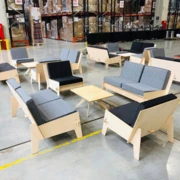 ZERO WASTE CHAIR BLACK