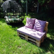 NATURAL SOFA PURPLE