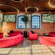 MILANO CHERRY POUF D